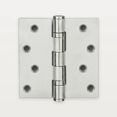 XH-A13 Stainless steel butt hinge, square, 2 ball bearings