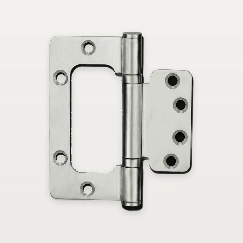 XH-A26 Stainless steel flush / mortise-free (butterfly) hinge, 2 ball bearings