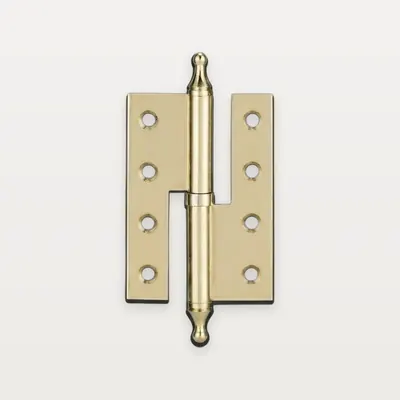 XH-A29 Stainless steel right-angle lift-off hinge with finials
