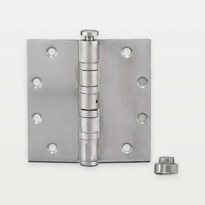 XH-A42 Stainless steel US-style butt hinge, 4 ball bearings