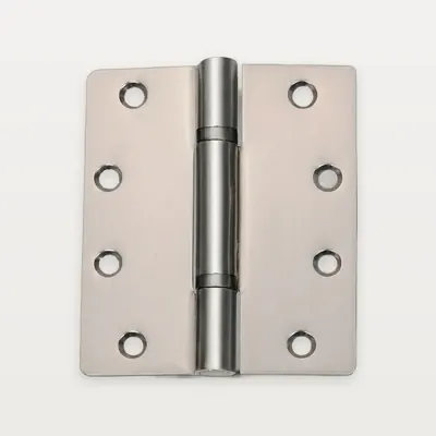 XH-R04 Iron butt hinge, radius corners, 2 ball bearings